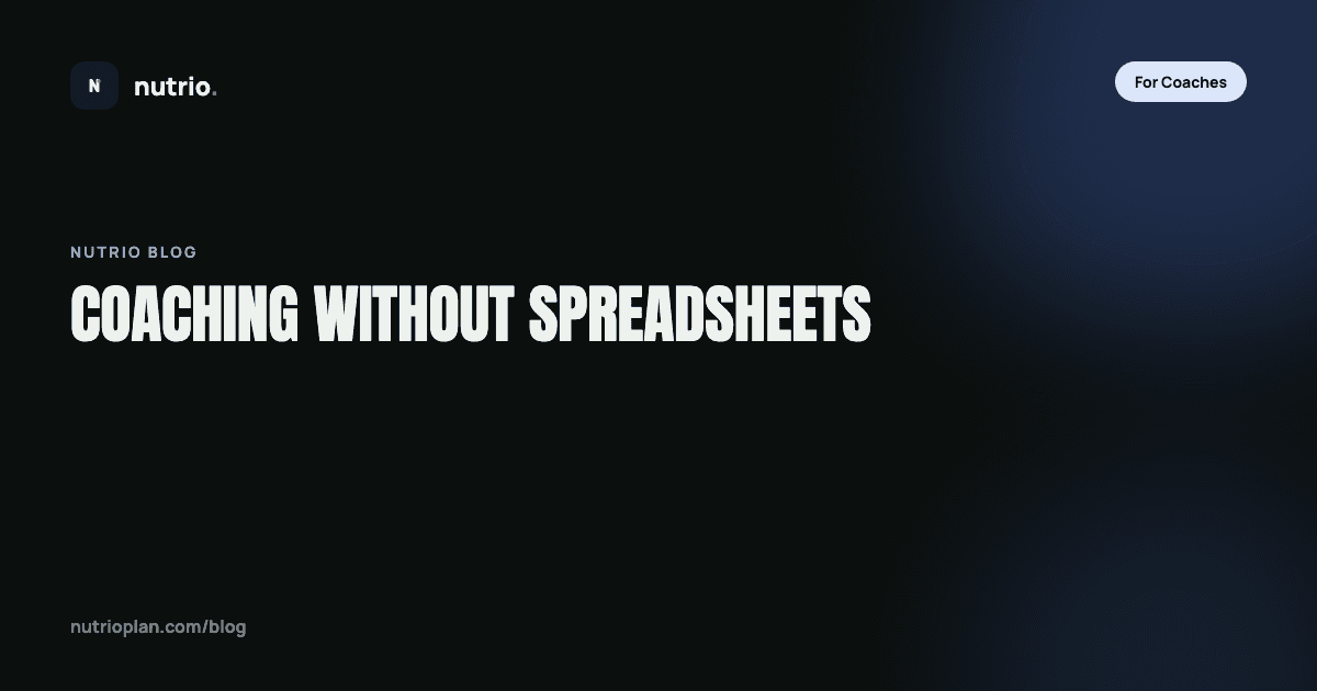 A coach’s guide to managing clients without a spreadsheet