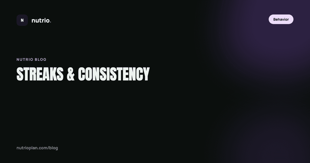 How streaks actually build consistency (and why one missed day shouldn’t ruin it)