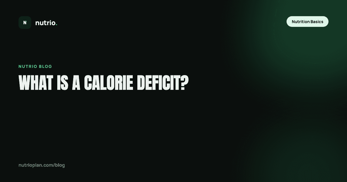 What is a calorie deficit, really?